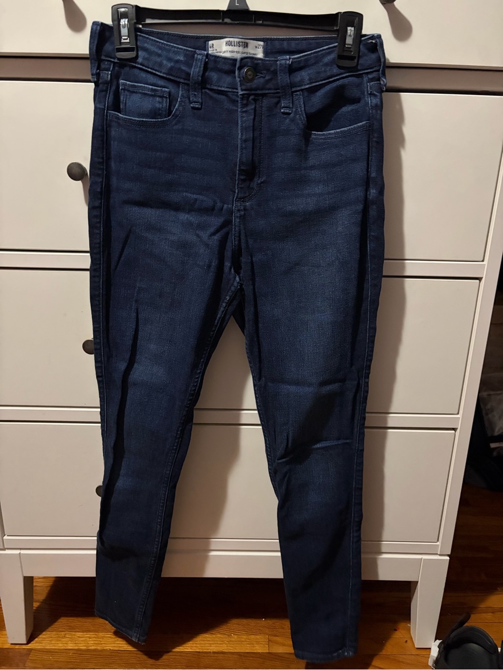Hollister Deep Indigo Skinny Jeans